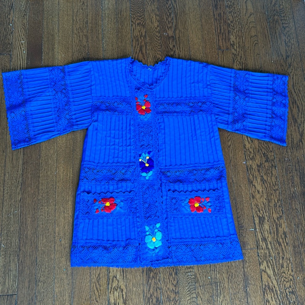 Vintage Embroidered Kimono Jacket
